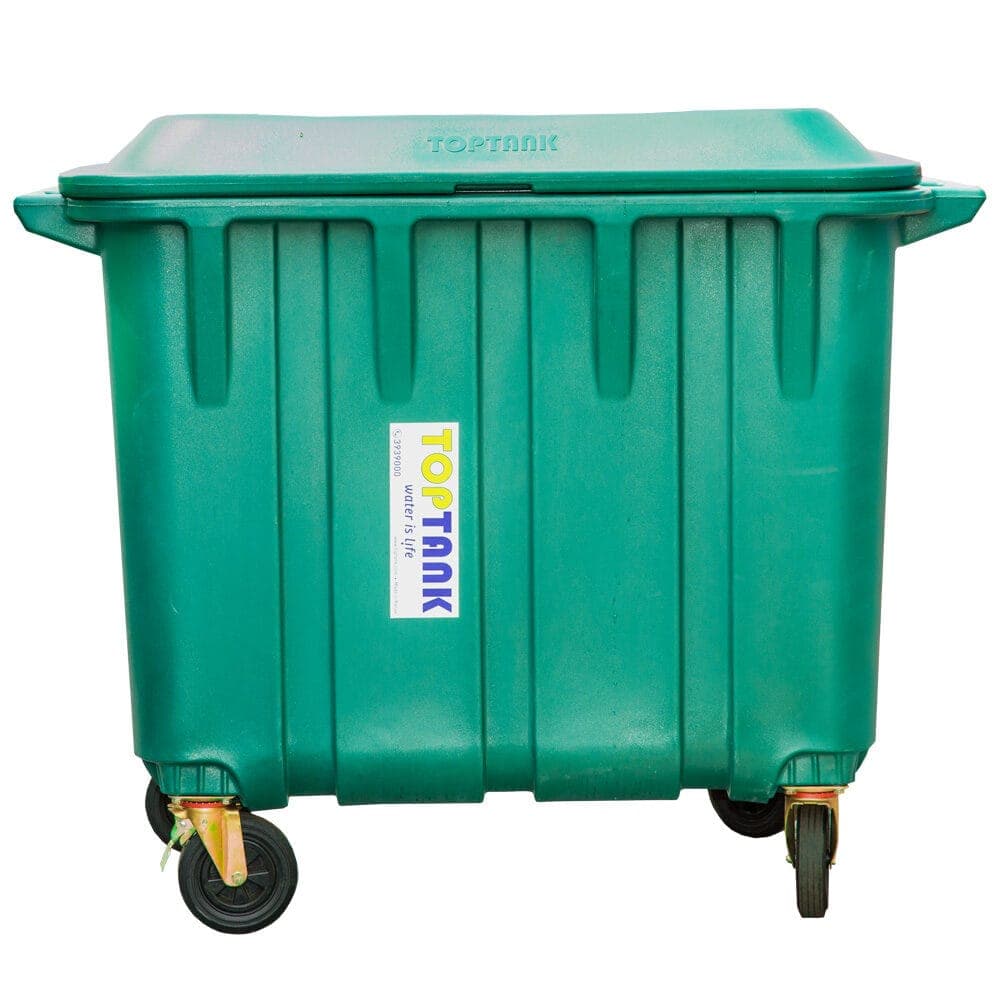 1100L Garbage Bin with Wheels